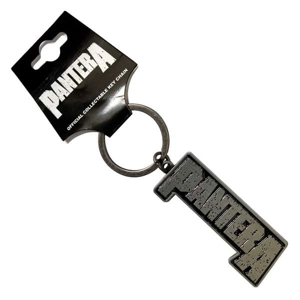 Pantera Band Logo Keyring Keychain Taglia unica