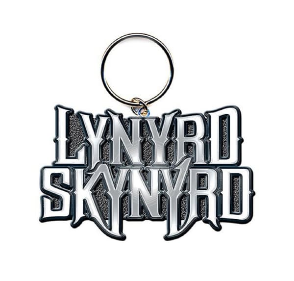 Lynyrd Skynyrd Keyring Keychain classic band Logo Official metal One Size