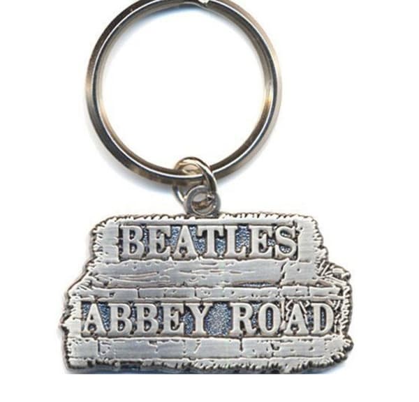 The Beatles Keychain Abbey Road Sign Official Taglia unica