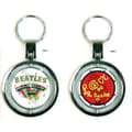 Miniatyrbild 4 av 4: The Beatles Keychain Magical Mystery Tour Official Silver Spin One size