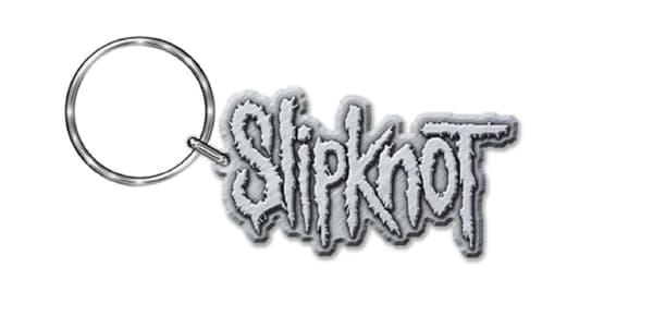 Slipknot Keyring Keychain Classic band Logo Official metal En storlek