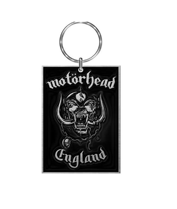 Motorhead Keyring Keychain England warpig lemmy band logo Official One Size