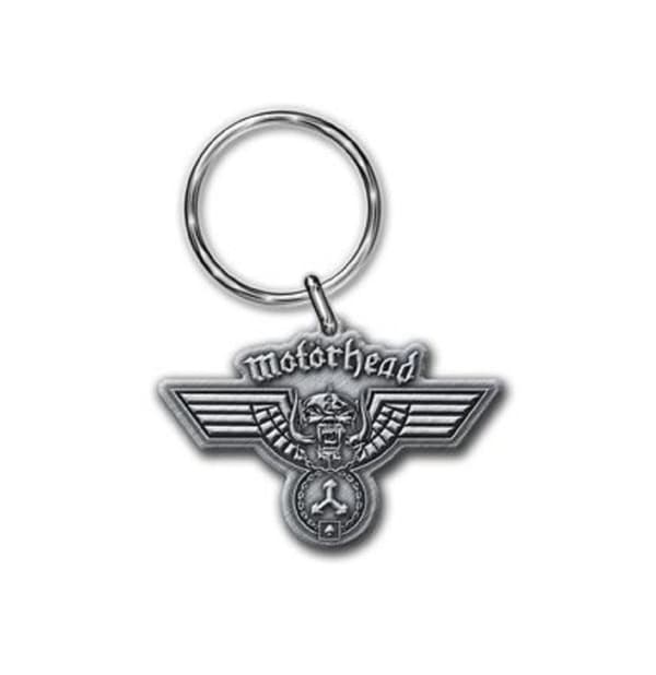 Motorhead Keyring Keychain lemmy Hammered band logo Official metal One Size