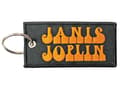 Miniatyrbild 1 av 4: Janis Joplin Keyring Keychain Patch Band Logo Official Black One Size