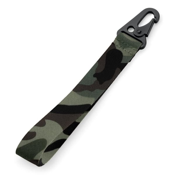 Bagbase Mærkbar nøgleclips Jungle Camo One Size