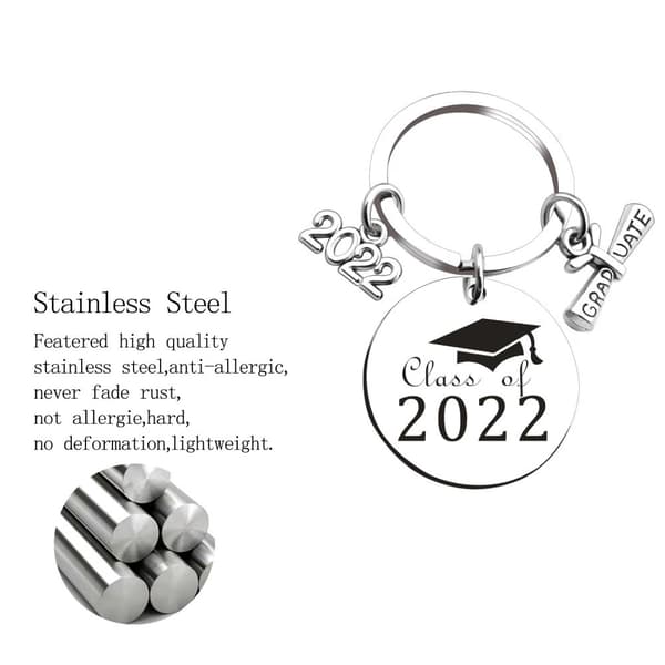 INF Nøglering med "Class of 2022" tag til eksamen