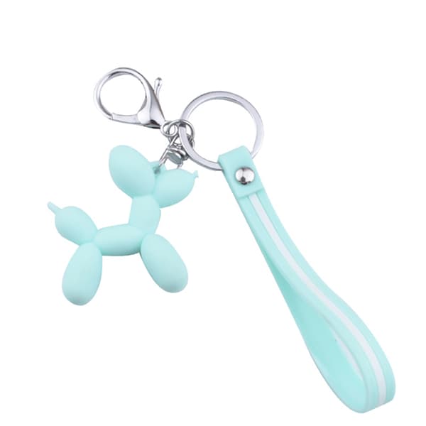 Elegant Unik Ballong Hund Nyckelring