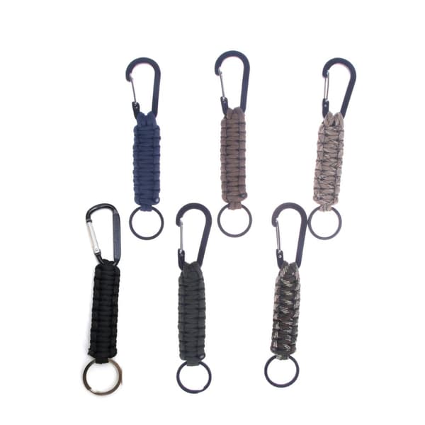 Slittåligt Paracord Överlevnads Nyckelring