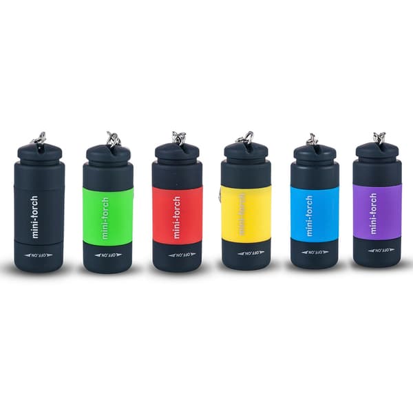 Praktiskt Nyckelring Mini Ficklampa