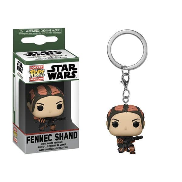 Funko Pop! Star Wars: The Book Of Bobba Fett - Fennec Shand Vinyl Figure Keychain