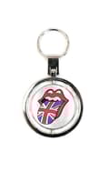 Miniatyrbild 4 av 4: The Rolling Stones Keyring Keychain UK and USA Tongues Official spin One Size