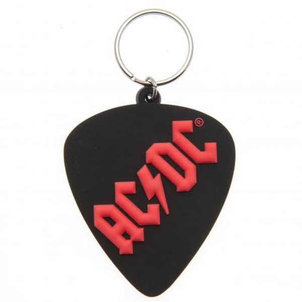 AC/DC PVC nyckelring