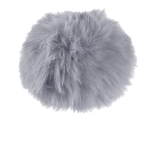 Hy Pom Pom Pom-nøglering i falsk pels