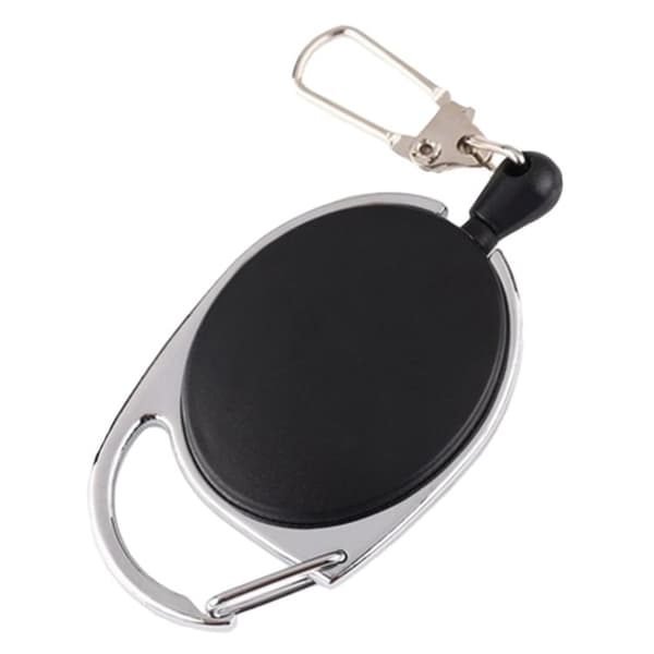 2-Pack - Nøkkelring uttrekkbar / Nøkkelholder med snor