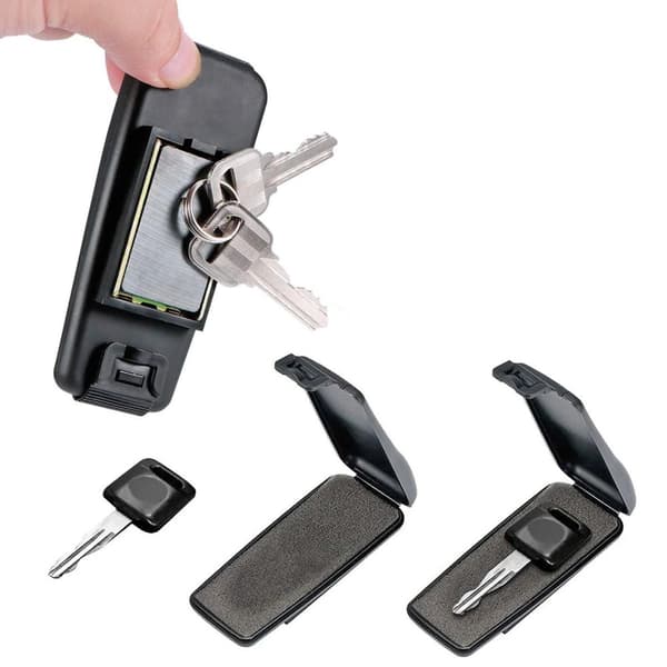 Nøglegemme med Magnet - Magnetisk Boks