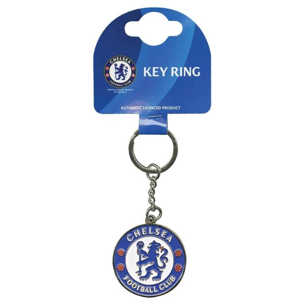Chelsea FC Crest Emalj nyckelring