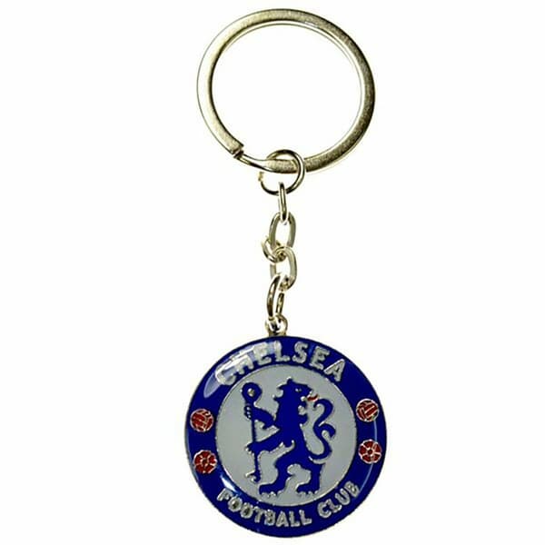 Chelsea FC Crest Emalj nyckelring