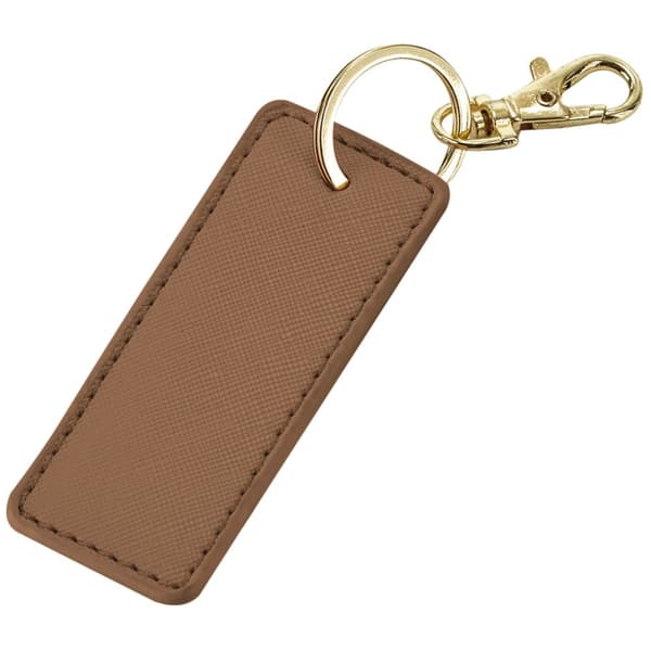 Bagbase Boutique Läder-Look PU Nyckelspänne Tan One Size