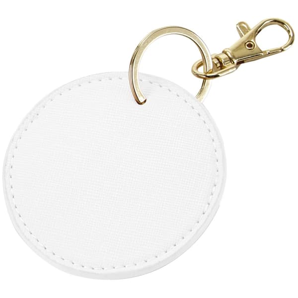 Bagbase Boutique Circular Leather-Look PU Keyclip