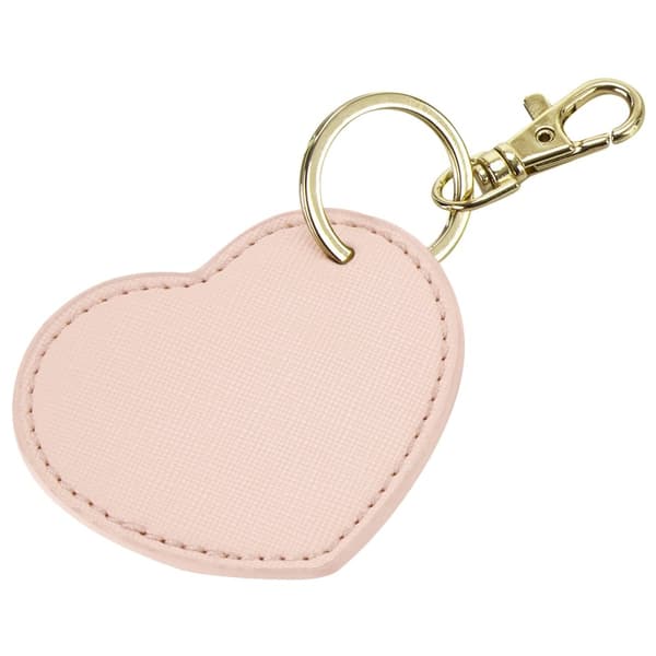 Bagbase Boutique Heart Läder-Look PU nyckelspänne