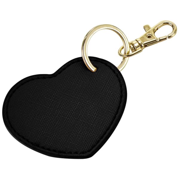 Bagbase Boutique Heart Läder-Look PU nyckelspänne
