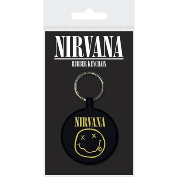 Nirvana Smiley: (Woven Keychain)