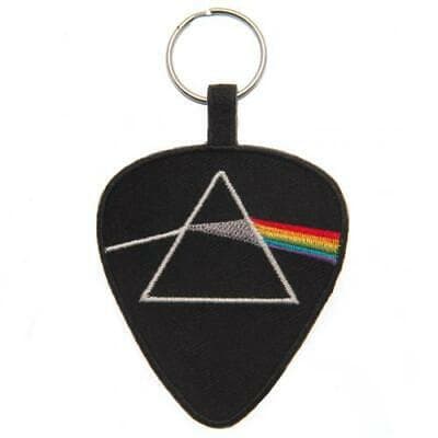 Pink Floyd: Darkside Of The Moon Plektrum (Vävd Nyckelring)