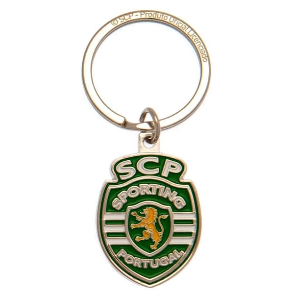 Sporting CP Nyckelring med krön Green/White/Silver One Size