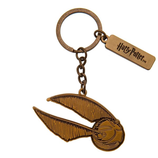 Harry Potter Nøglering med den gyldne snitch Brown One Size