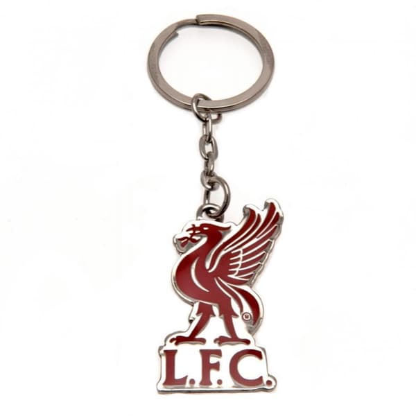 Liverpool FC Liver Bird nyckelring Red/Silver One Size