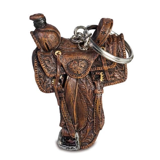 impexit resin cowboy sadel nyckelring 6/4/2 cm