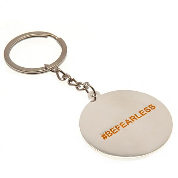 Leicester City FC Be Fearless Crest Keyring
