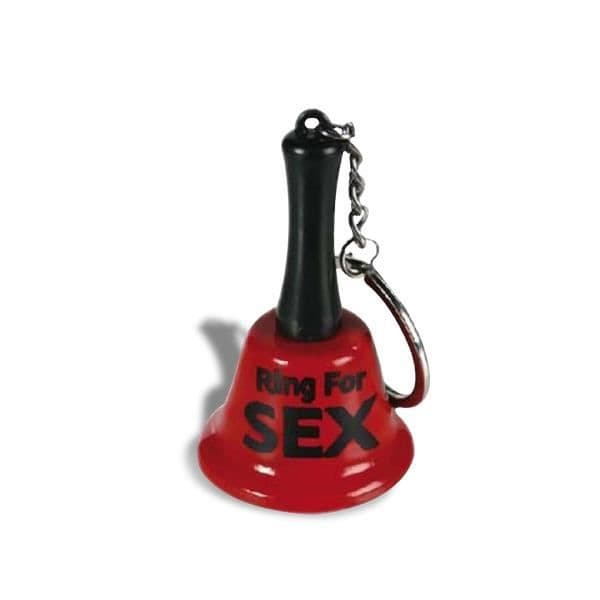 Nyckelring - Ring For Sex - Brun - Rolig klocka - För vuxna - Originaltillbehör
