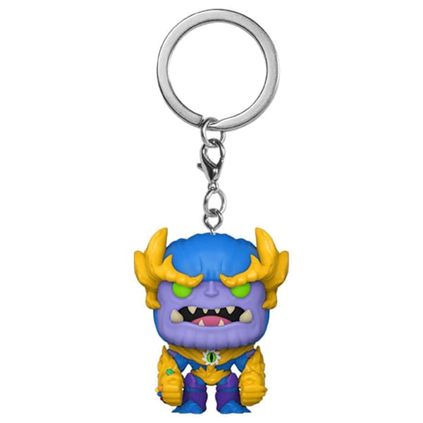 Pocket POP Keychain Marvel Monster Hunters Thanos