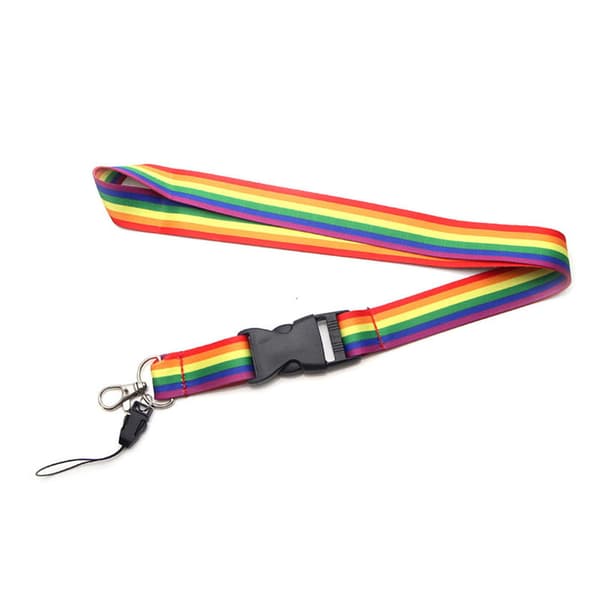 Smidigt RAINBOW Nyckelband