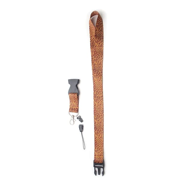 Smidigt Leopard Nyckelband