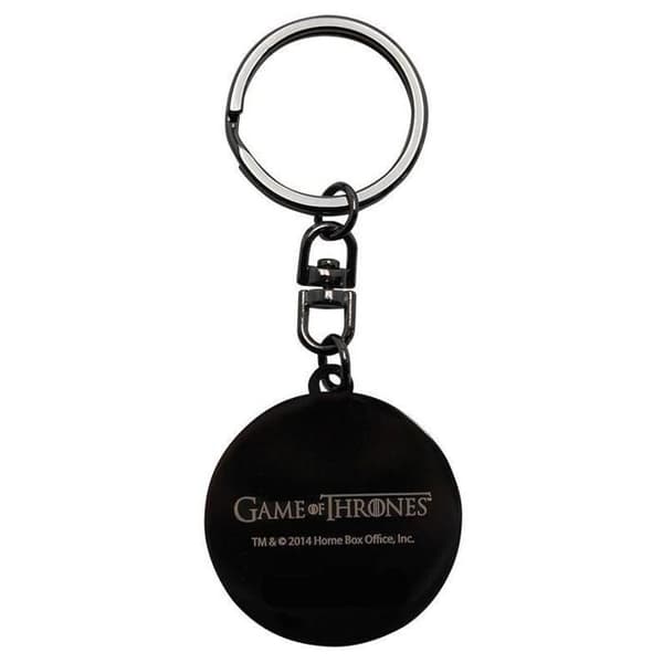 Nyckelring - GAME OF THRONES - Baratheon - Svart - Unisex - Vuxen