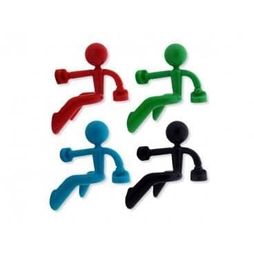 Range-nycklar - Figur - Röd - Förstärkt plast - 65x60x60 mm - Magnet- eller skruvfäste