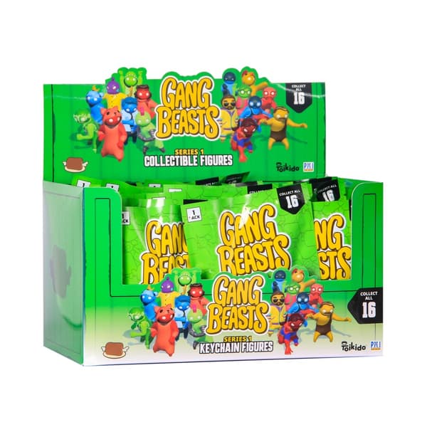 P.m.i. Gang Beasts Figural Keychains - 1 Pack (s1) (random) (gb8004)