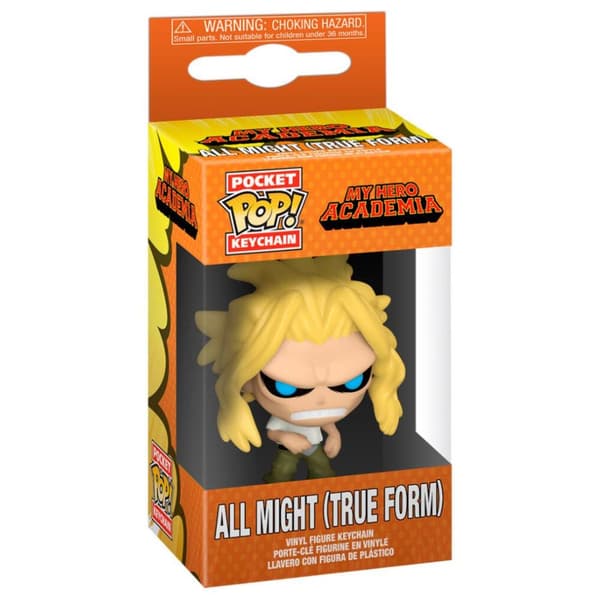 Pocket POP Keychain My Hero Academia All Might Weakened State