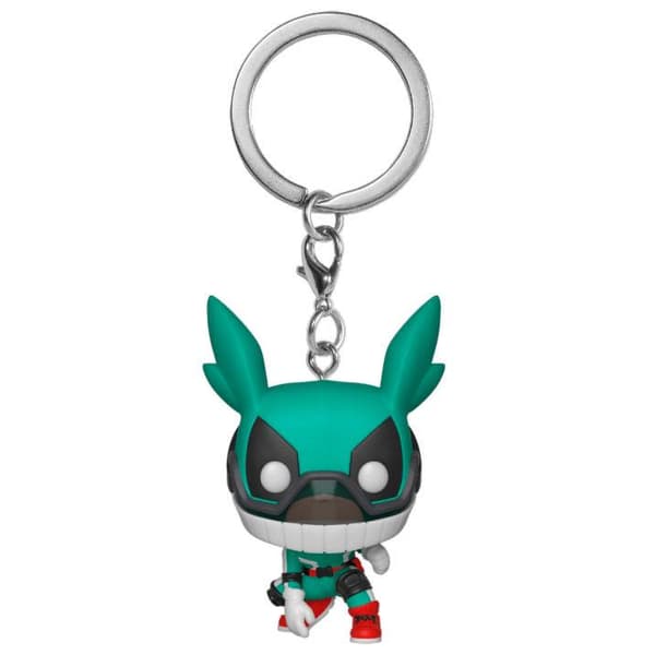 Pocket POP Keychain My Hero Academy Deku with Helmet