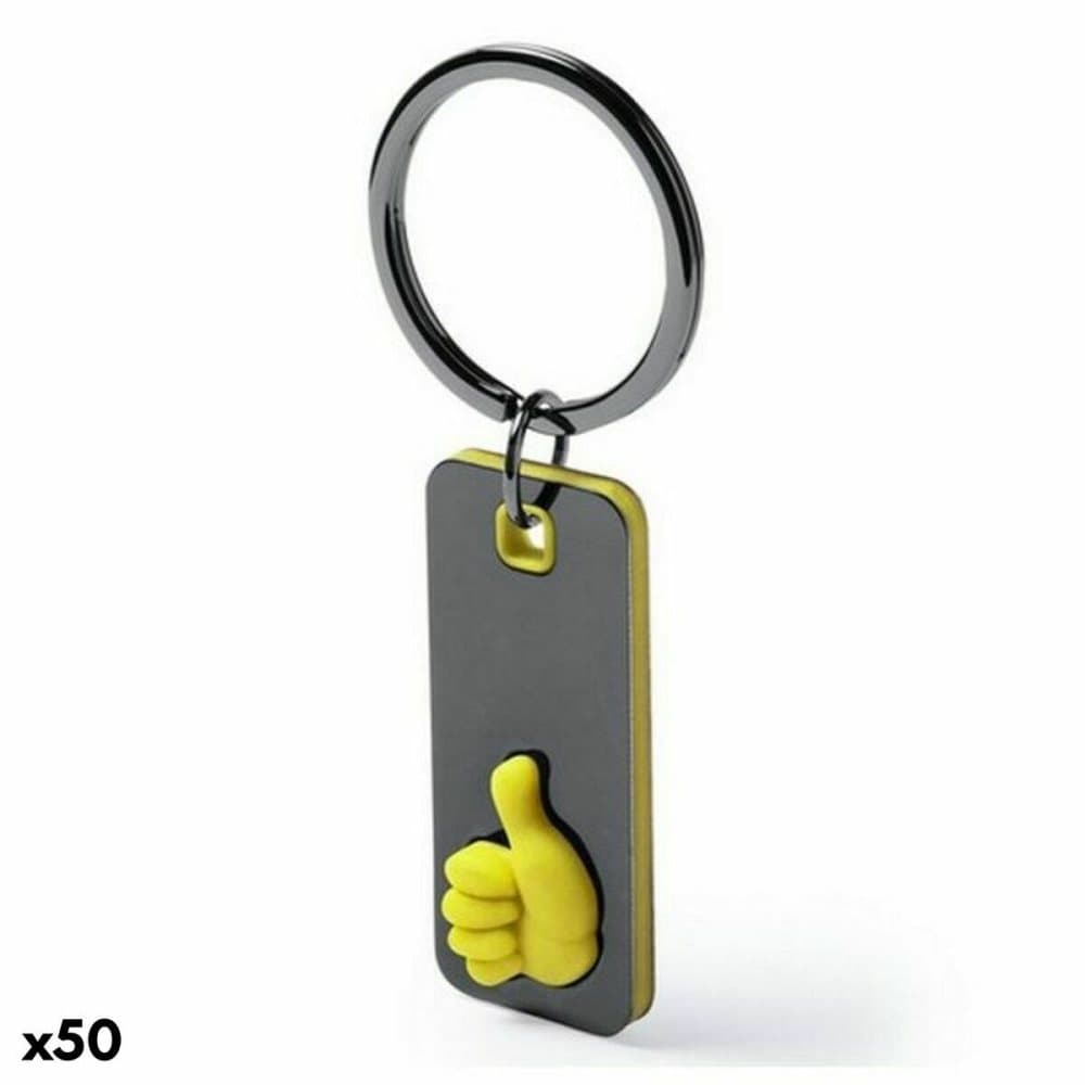 Nyckelkedja 145359 (50 antal) - Gul