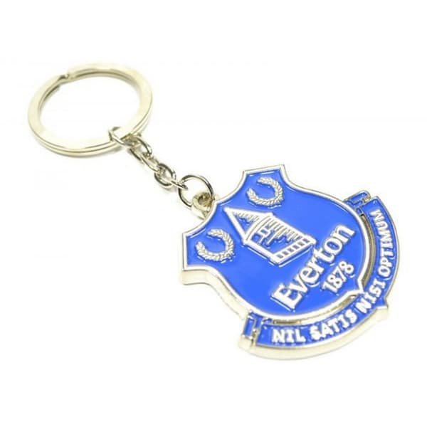 Everton FC Crest Emalj nyckelring Blue/Gold One Size