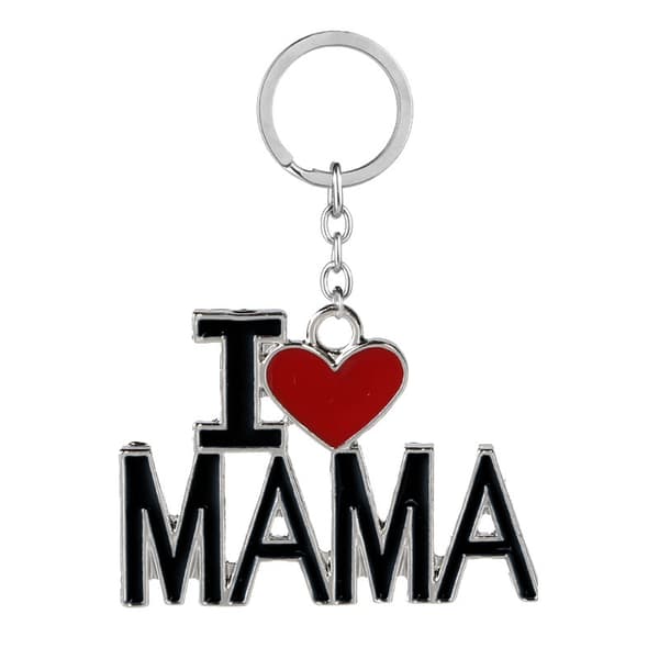 INF Nyckelring "I love Mama" Flerfärgad