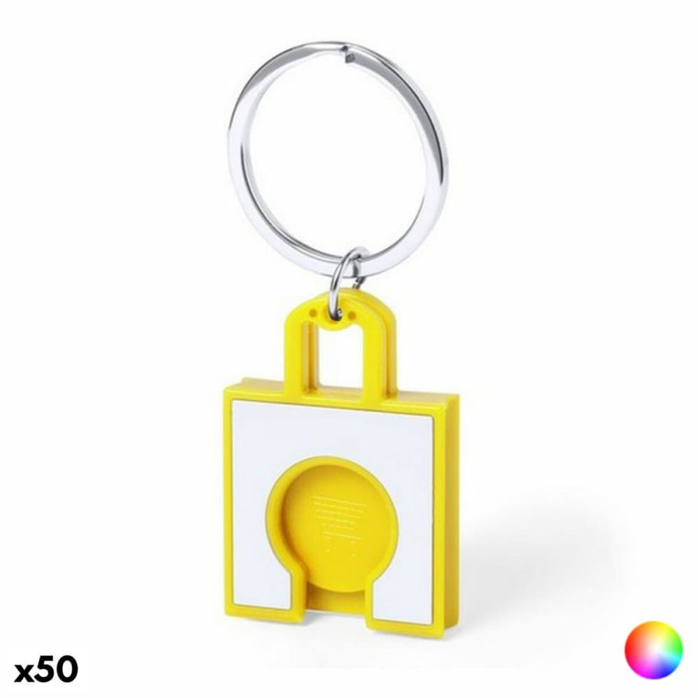 Kedja till nyckelring 145656 (50 antal) - Fuchsia