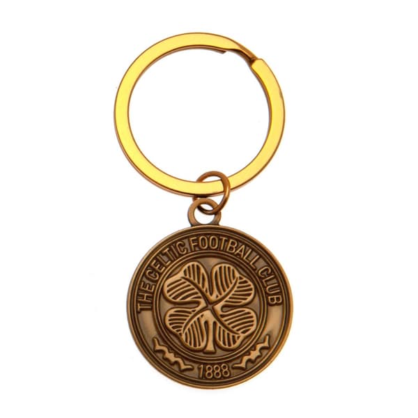 Celtic FC Nyckelring med krön Antique Gold One Size