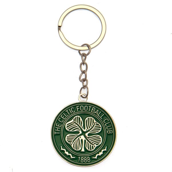 Celtic FC Antique Green Crest Keyring