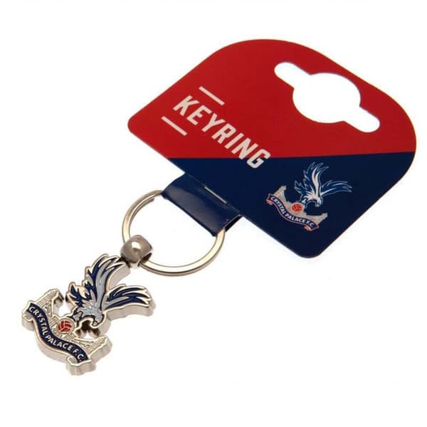 Crystal Palace FC Crest Emalje nøglering