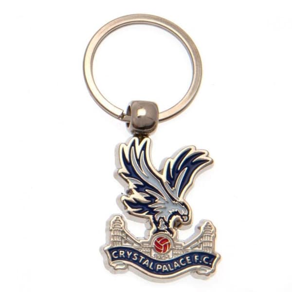 Crystal Palace FC Crest Emalj nyckelring Blue/Red One Size