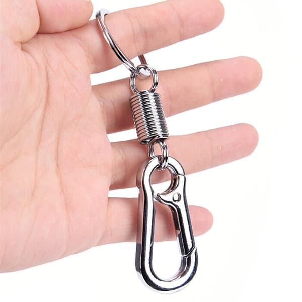 2-pack Nyckelring med karbinhake